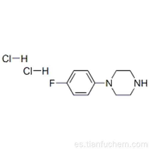 Dihidrocloruro de 1- (4-fluorofenil) piperazina CAS 64090-19-3